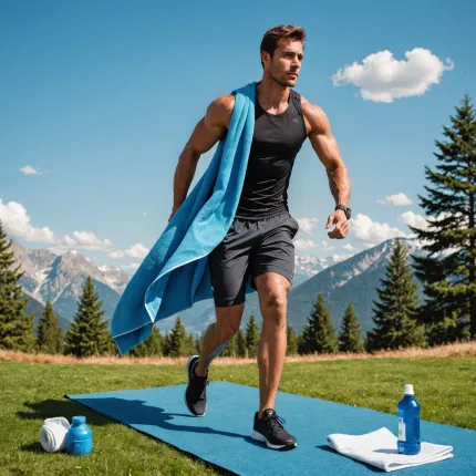 Искусство выбора текстиля: как полотенце спорт 50x100 и полотенце микрофибра меняют повседневность