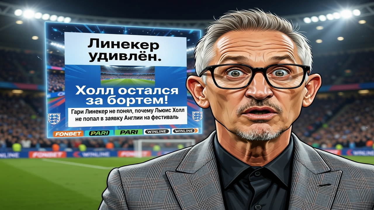 Линекер удивлён. Холл остался за бортом!