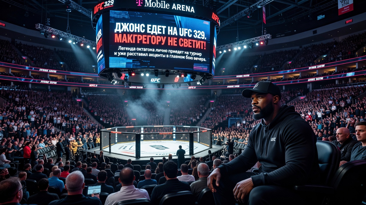 Джонс едет на UFC 329. Макгрегору не светит!