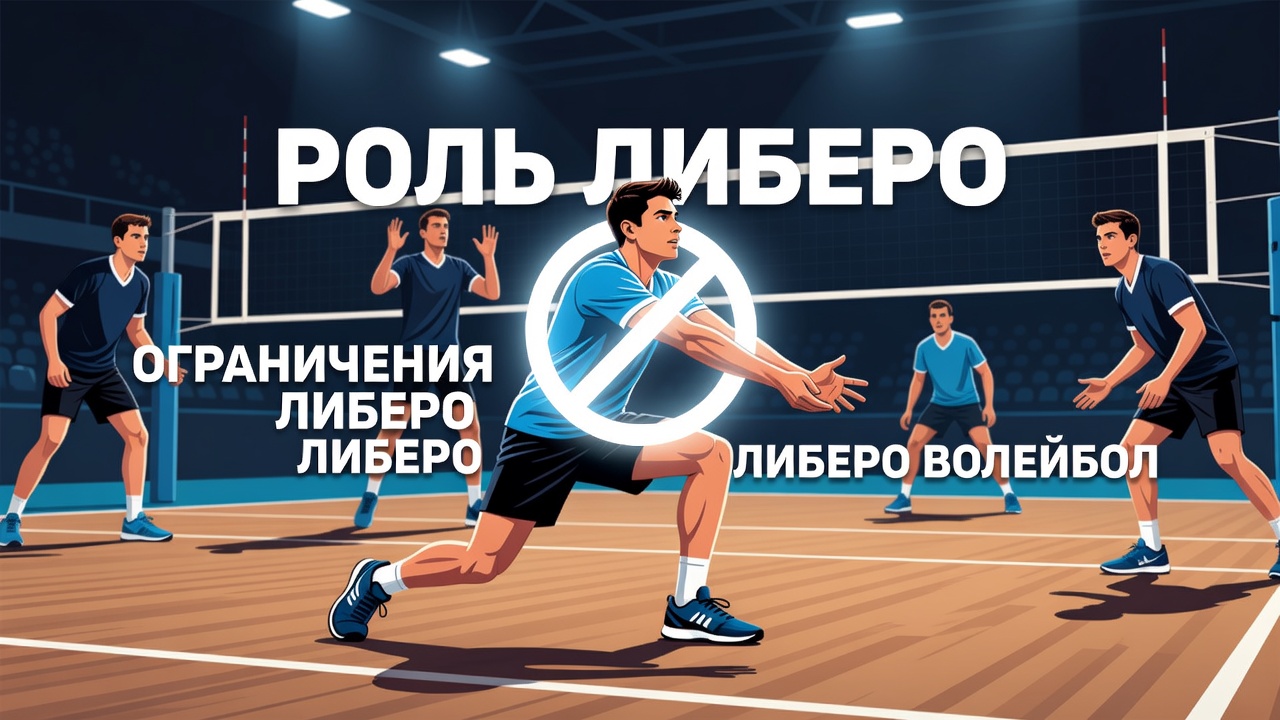 Либеро. Почему либеро носит форму другого цвета и не может атаковать у сетки