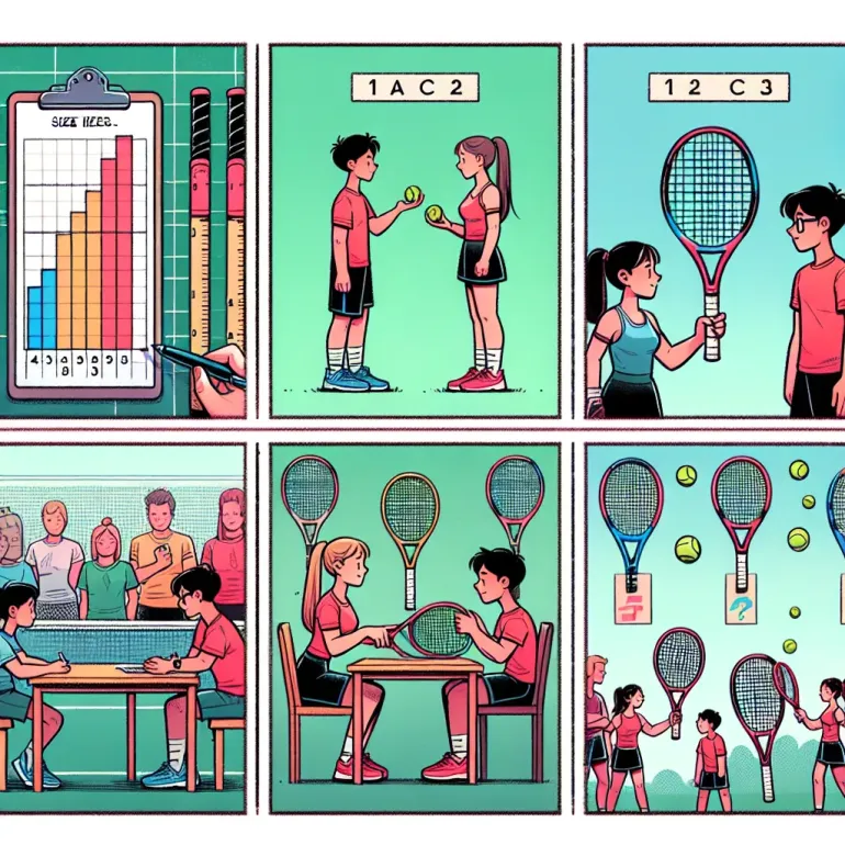 Правильный выбор: размеры ракеток для большого тенниса