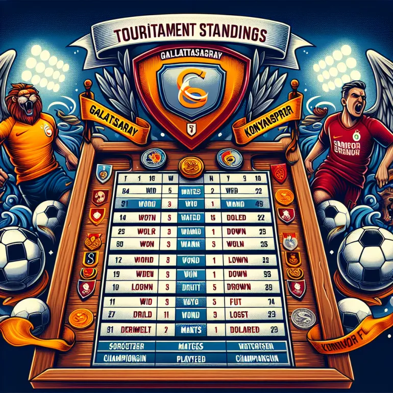 Галатасарай и Коньяспор: Турнирная таблица и анализ