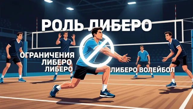Либеро. Почему либеро носит форму другого цвета и не может атаковать у сетки